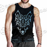 Viking Wolf SED-0987 Men Tank-tops