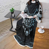 Viking Wolf SED-0987 Sleeved Blanket