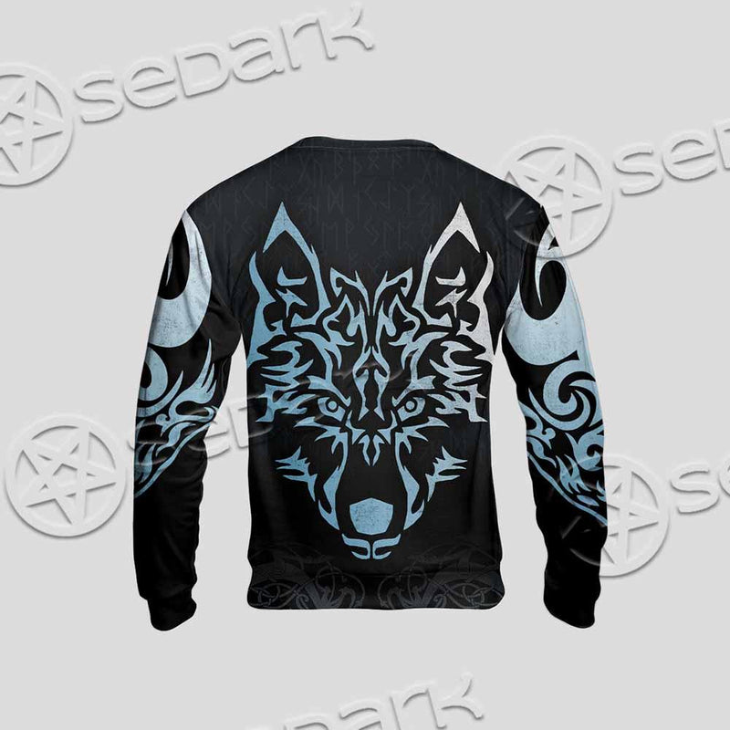 Viking Wolf SED-0987 Unisex Sweatshirt