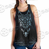 Viking Wolf SED-0987 Women Tank Top