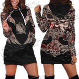 Bloody Raven SED-0988 Hoodie Dress