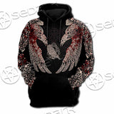 Bloody Raven SED-0988 Hoodie & Zip Hoodie Raglan