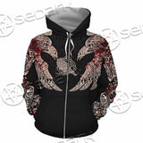 Bloody Raven SED-0988 Hoodie & Zip Hoodie