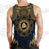 Odin Rune Celtic Shield SED-0989 Men Tank-tops