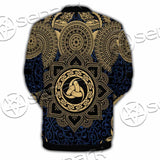 Odin Rune Celtic Shield SED-0989 Button Jacket