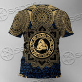 Odin Rune Celtic Shield SED-0989 Unisex T-shirt