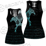 Vikings The Raven Of Odin Tattoo SED-0990 Women Tank Top