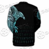 Vikings The Raven Of Odin Tattoo SED-0990 Button Jacket