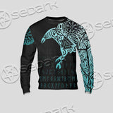 Vikings The Raven Of Odin Tattoo SED-0990 Unisex Sweatshirt