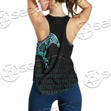 Vikings The Raven Of Odin Tattoo SED-0990 Women Tank Top