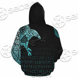 Vikings The Raven Of Odin Tattoo SED-0990 Hoodie & Zip Hoodie