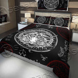 Horned Baphomet Upside Down Cross SED-0991 Bed set