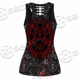 Bloody Goat Head SED-0992 Women Tank Top