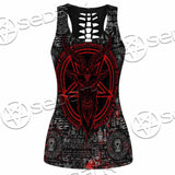 Bloody Goat Head SED-0992 Women Tank Top
