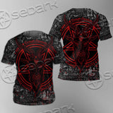 Bloody Goat Head SED-0992 Unisex T-shirt