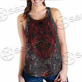 Bloody Goat Head SED-0992 Women Tank Top