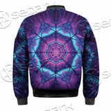 Cosmic Of Purple And Black Laser Lights SED-0995 Jacket