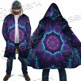 Cosmic Of Purple And Black Laser Lights SED-0995 Cloak