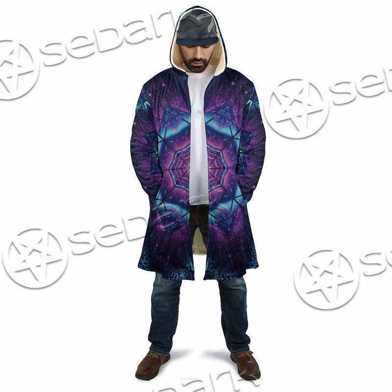 Cosmic Of Purple And Black Laser Lights SED-0995 Cloak