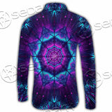 Cosmic Of Purple And Black Laser Lights SED-0995 Shirt Allover