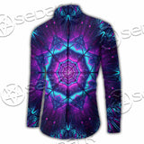 Cosmic Of Purple And Black Laser Lights SED-0995 Shirt Allover