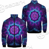 Cosmic Of Purple And Black Laser Lights SED-0995 Jacket