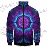 Cosmic Of Purple And Black Laser Lights SED-0995 Jacket