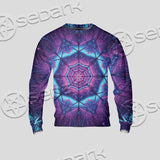 Cosmic Of Purple And Black Laser Lights SED-0995 Unisex Sweatshirt