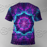 Cosmic Of Purple And Black Laser Lights SED-0995 Unisex T-shirt