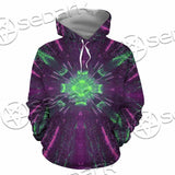 Futuristic Science-Fiction Abstract SED-0996 Hoodie & Zip Hoodie