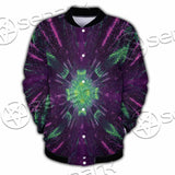 Futuristic Science-Fiction Abstract SED-0996 Button Jacket