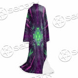 Futuristic Science-Fiction Abstract SED-0996 Sleeved Blanket