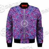 Psychedelic Glowing Abstract Neon Light SED-0997 Jacket