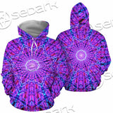 Psychedelic Glowing Abstract Neon Light SED-0997 Hoodie & Zip Hoodie