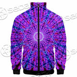 Psychedelic Glowing Abstract Neon Light SED-0997 Jacket