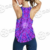 Psychedelic Glowing Abstract Neon Light SED-0997 Women Tank Top
