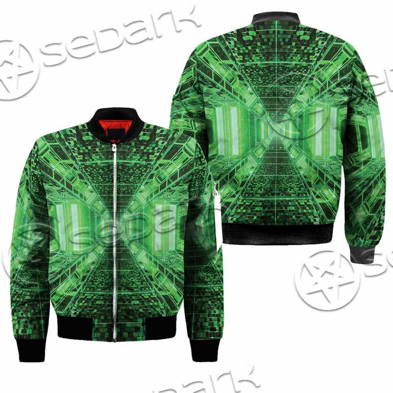 Abstract Psychedelic Corridor Pattern SED-0998 Jacket