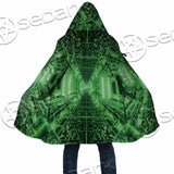 Abstract Psychedelic Corridor Pattern SED-0998 Cloak