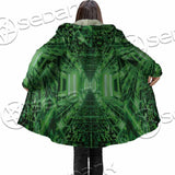 Abstract Psychedelic Corridor Pattern SED-0998 Cloak