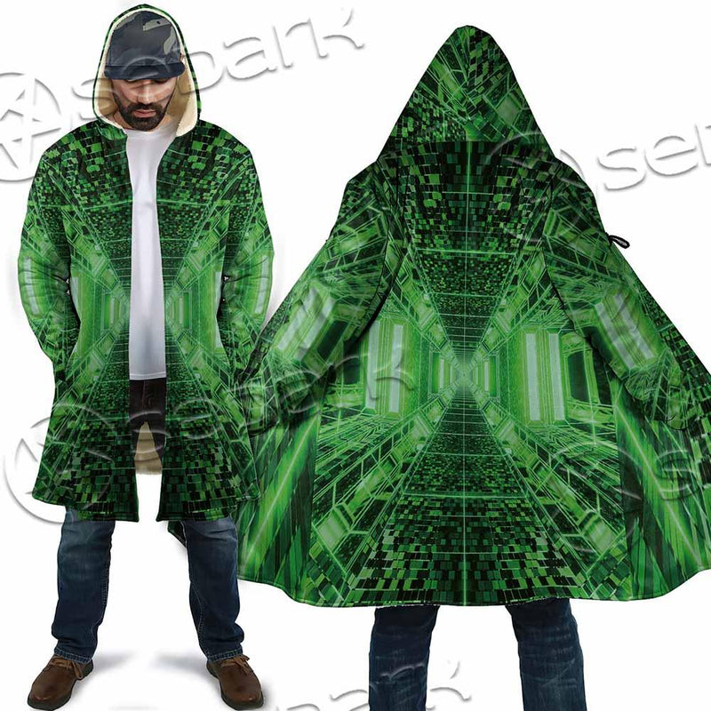 Abstract Psychedelic Corridor Pattern SED-0998 Cloak