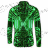 Abstract Psychedelic Corridor Pattern SED-0998 Shirt Allover