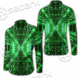 Abstract Psychedelic Corridor Pattern SED-0998 Shirt Allover