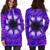 Cosmic With Purple Laser Lights SED-0999 Hoodie Dress