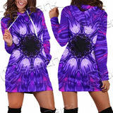 Cosmic With Purple Laser Lights SED-0999 Hoodie Dress
