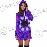 Cosmic With Purple Laser Lights SED-0999 Hoodie Dress