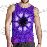 Cosmic With Purple Laser Lights SED-0999 Men Tank-tops