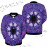 Cosmic With Purple Laser Lights SED-0999 Button Jacket