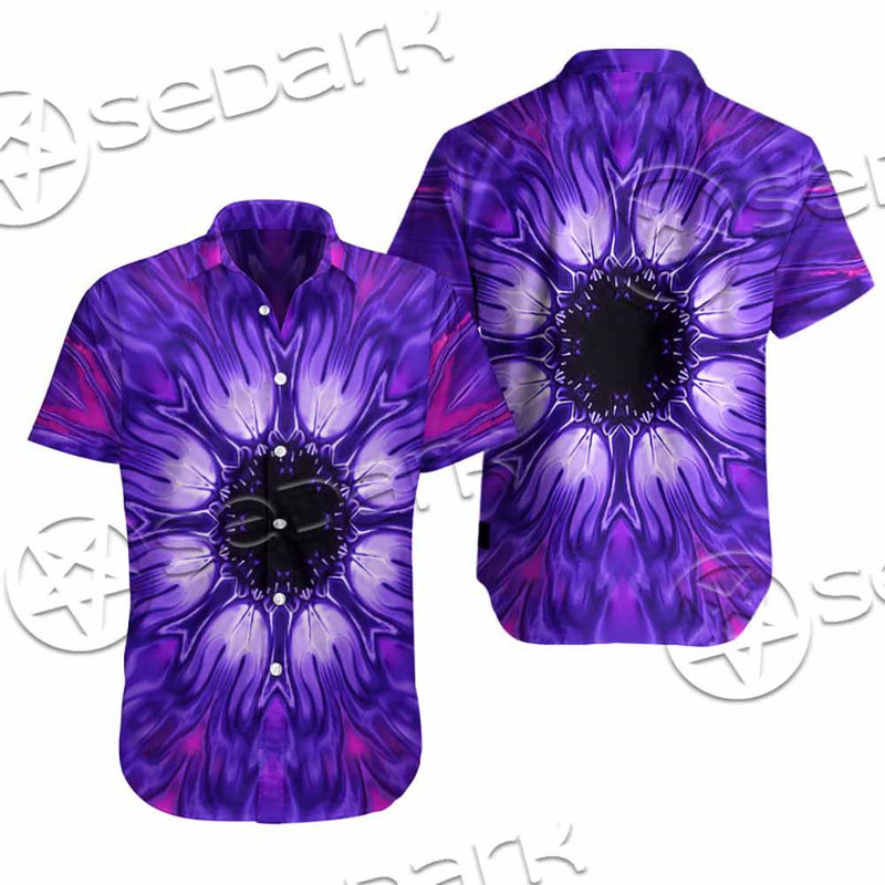 Cosmic With Purple Laser Lights SED-0999 Shirt Allover