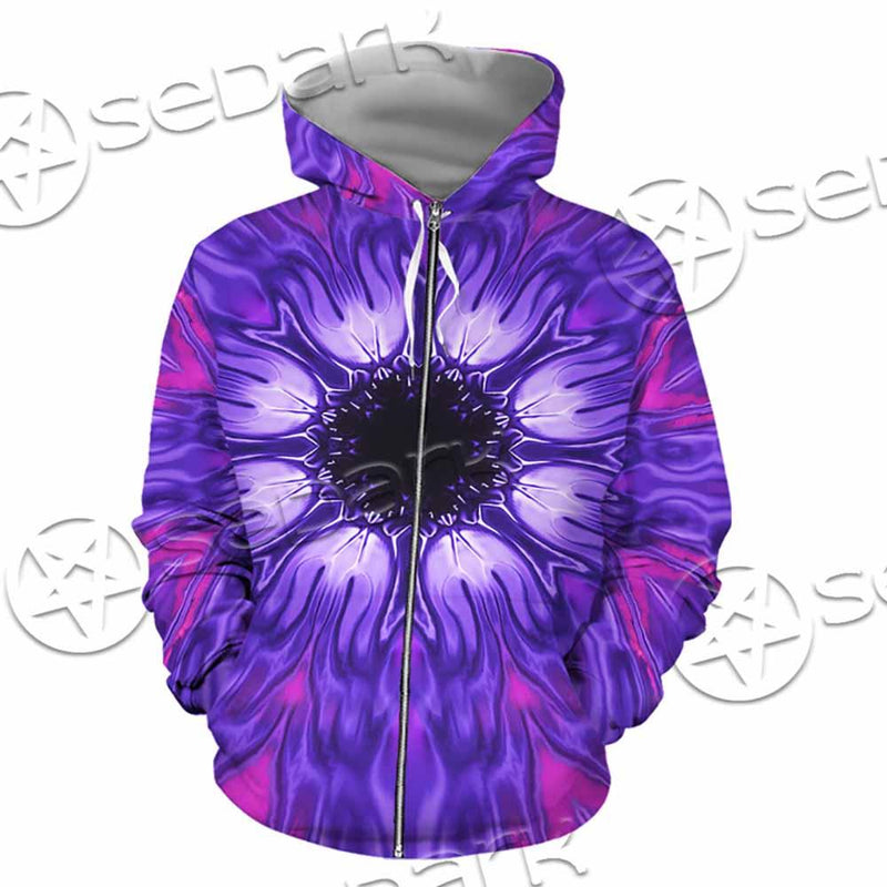Cosmic With Purple Laser Lights SED-0999 Hoodie & Zip Hoodie