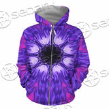 Cosmic With Purple Laser Lights SED-0999 Hoodie & Zip Hoodie